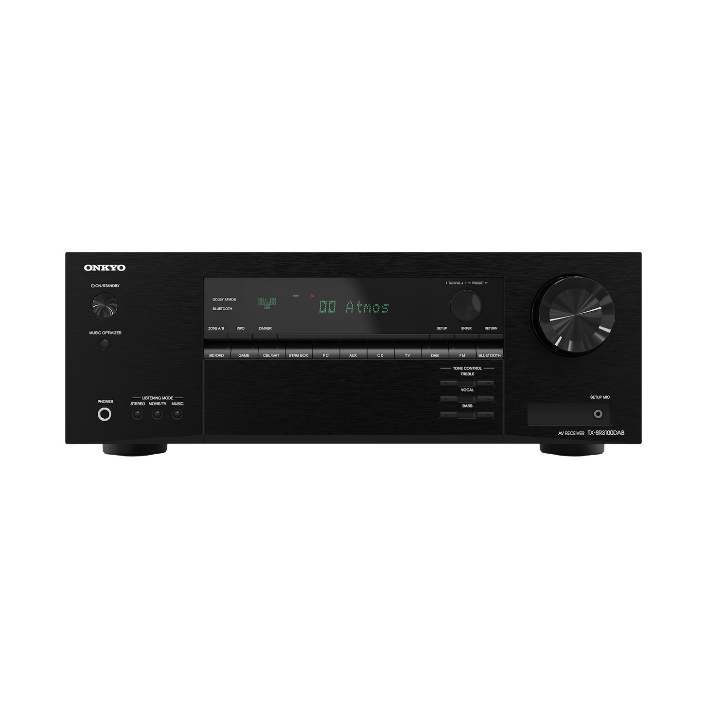AV Receiver Onkyo TX-SR3100 (5.2, 80W/ch, HDMI 2.1, Dolby Atmos, Bluetooth, 8K)-0