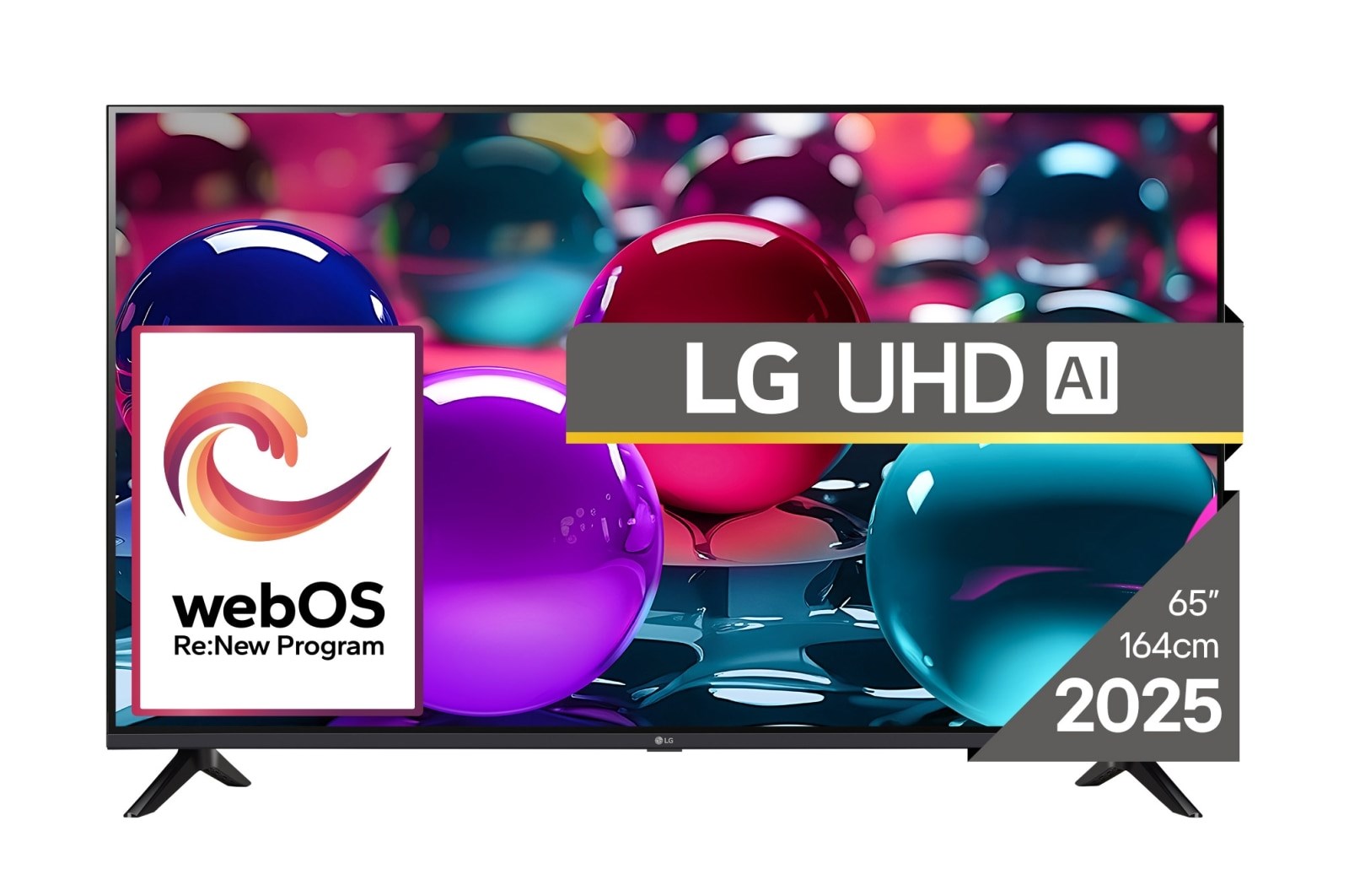 TV LG 65UA73003LA 65" (165cm, 4K UHD, LED, Smart TV, DVB-T/T2/C/S/S2)