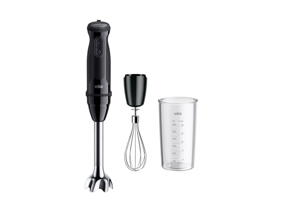 Štapni mikser BRAUN MultiQuick 5 Vario MQ 50051 M, 1000W, crna boja