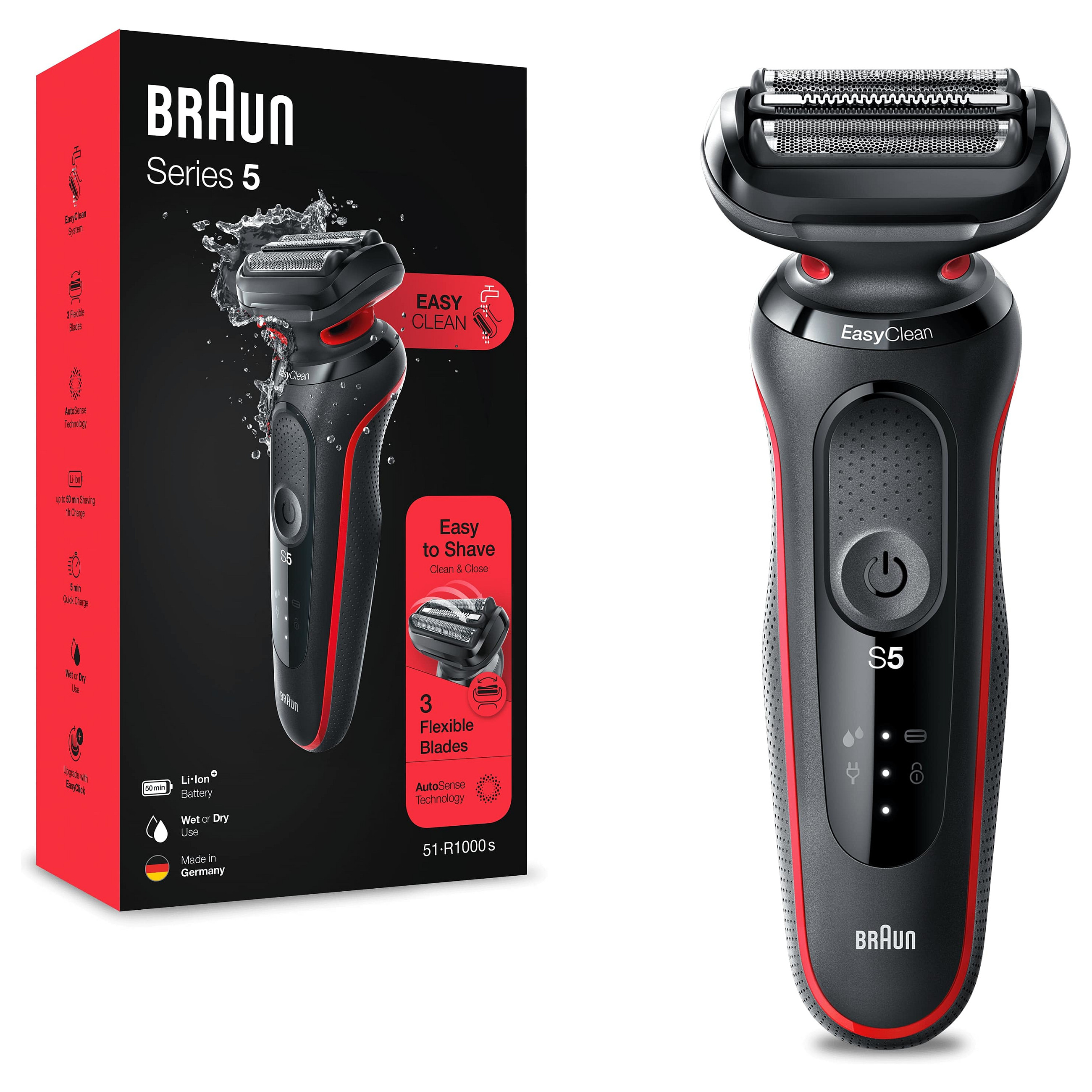 Brijaći aparat BRAUN Series 5 50-R1000s Wet & Dry-0