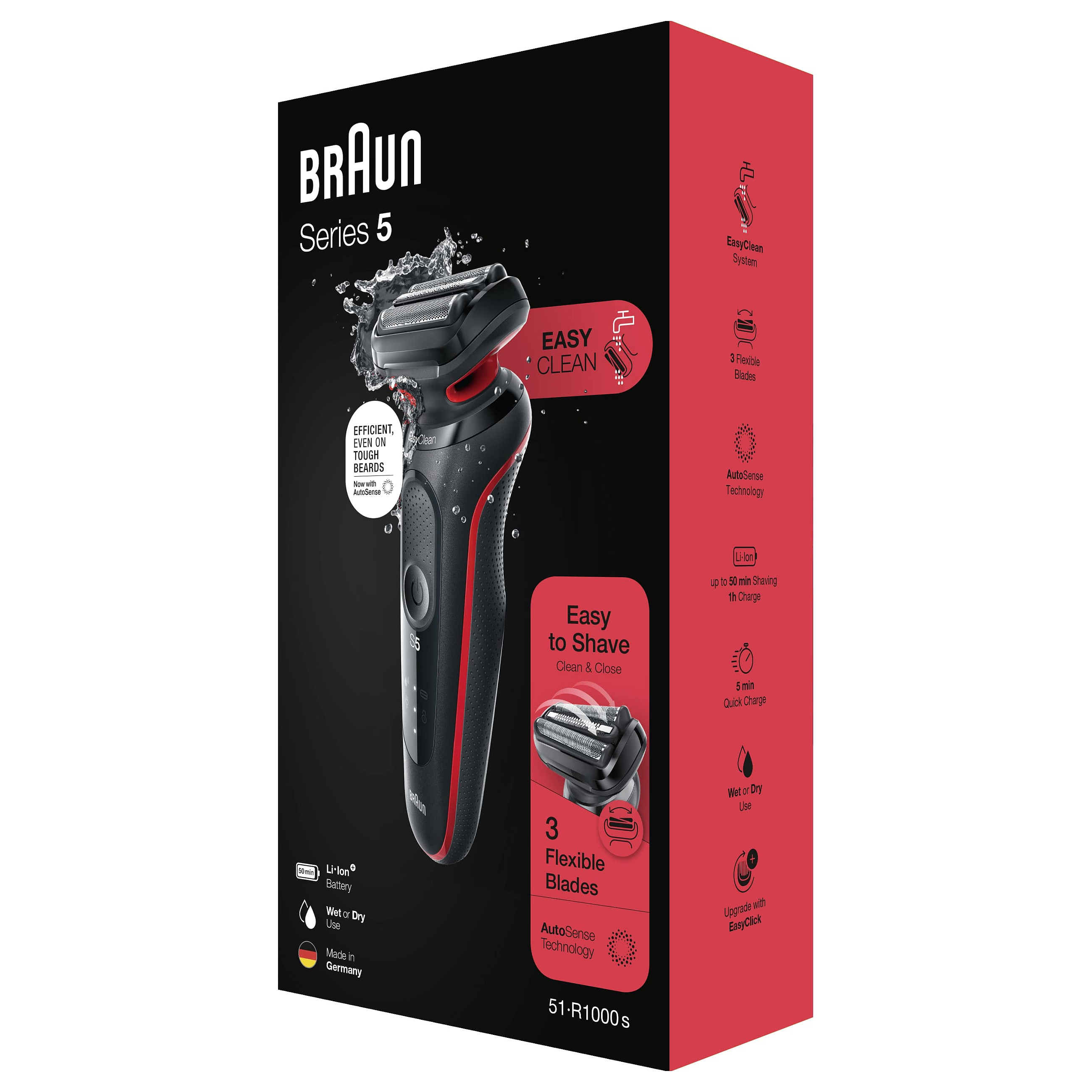 Brijaći aparat BRAUN Series 5 50-R1000s Wet & Dry-5