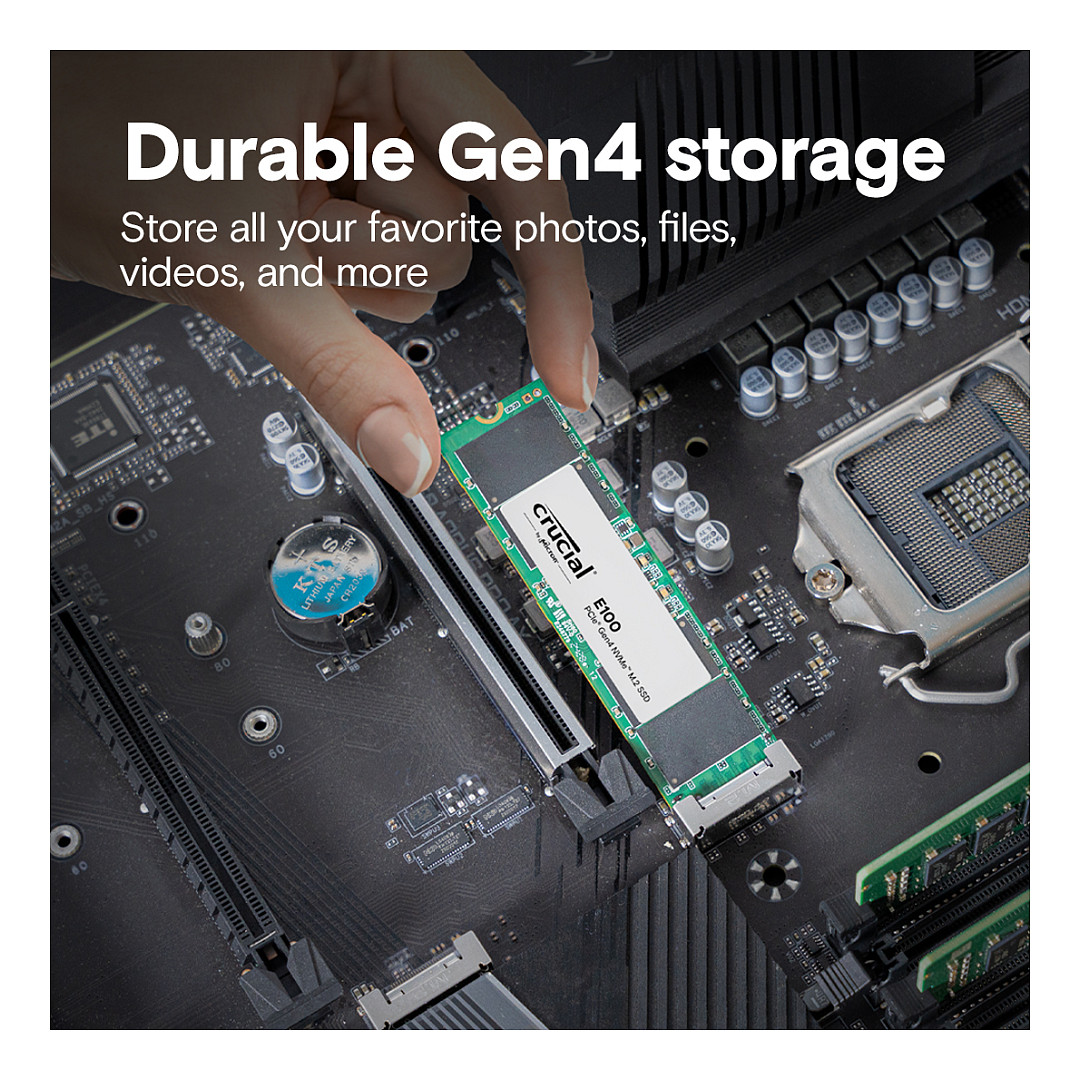 SSD CRUCIAL CT2000E100SSD8 2TB PCIe 4.0 NVMe M.2 2280-10