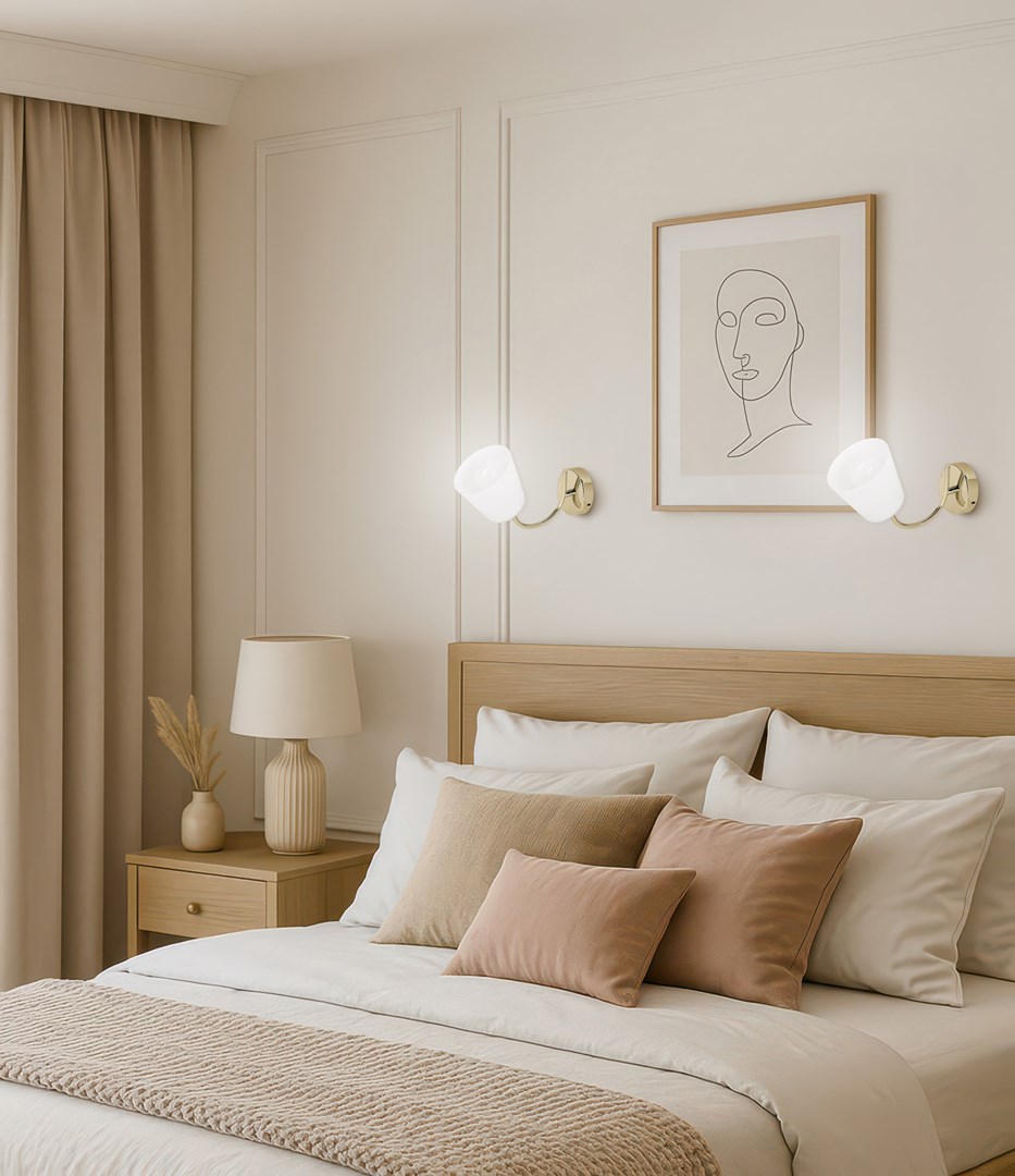 Zidna lampa ACTIVEJET AJE-EMILY 1P GOLD E27 1x40W-0