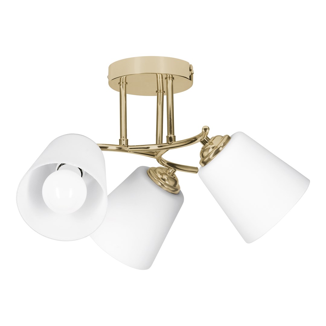Visilica ACTIVEJET AJE-EMILY 3P GOLD E27 3x40W (Zlatna)-0