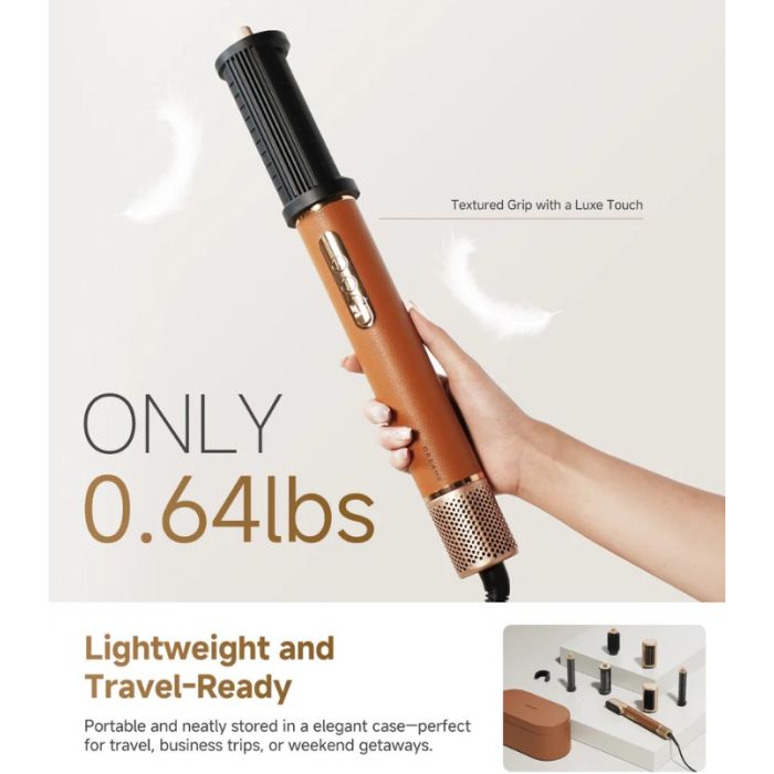 Uređaj za oblikovanje kose DREAME AirStyle Pro (1300 W, 110000 okr/min, 7 nastavaka, ljubičasta boja)-9