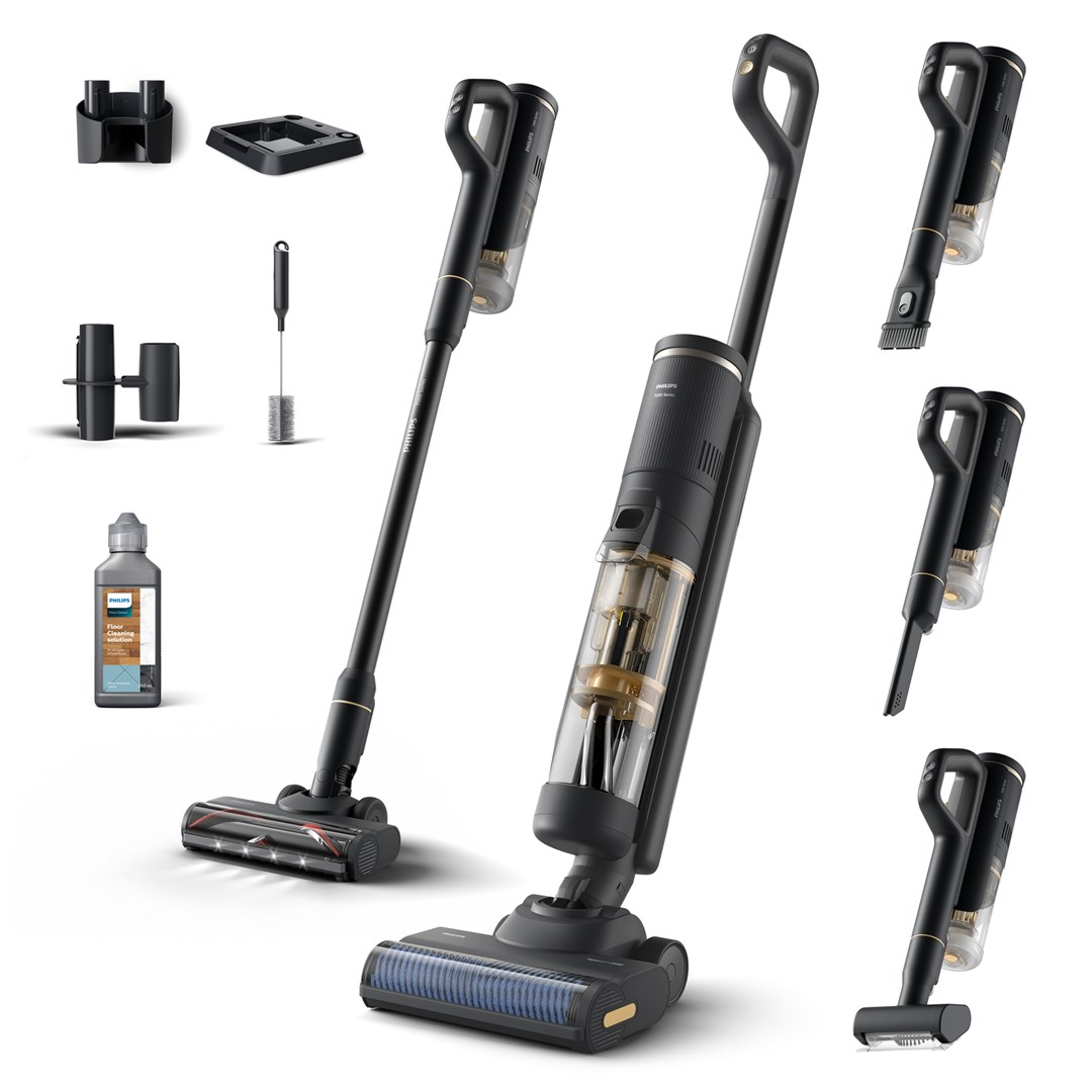 Štapni usisavač PHILIPS AquaTrio 7000 Series XW7264/11 (3-u-1, AquaSpin, do 45 min rada)-0