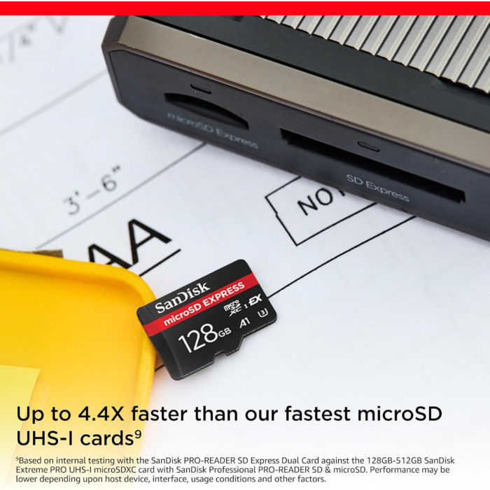 MicroSDXC SANDISK SanDisk Express 128 GB (UHS-I)-1