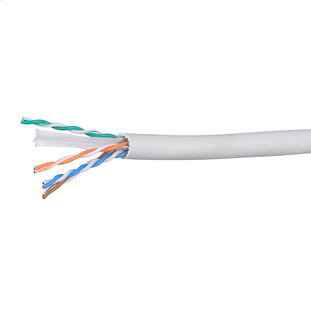 Mrežni kabel Alantec KIU6ALSOH500D (Cat6, U/UTP, 500 m, siva)-1