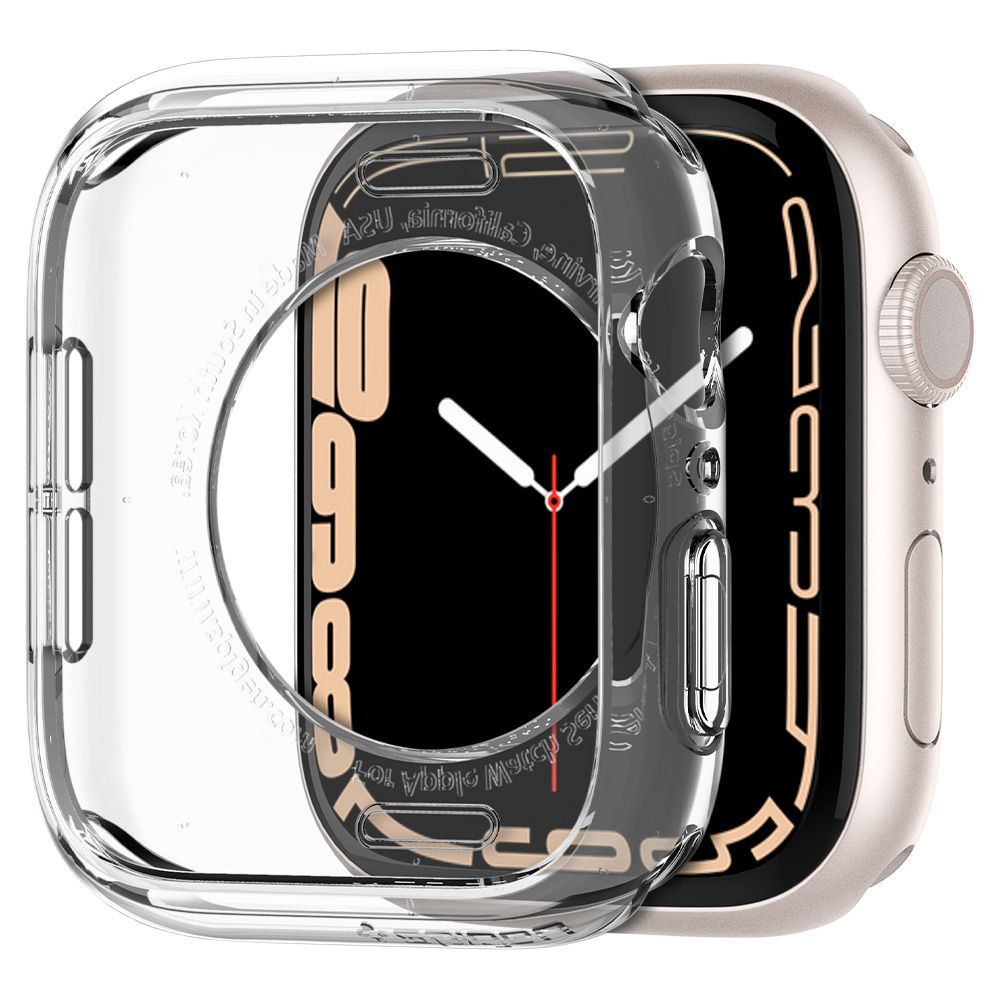 Maska zaštitna SPIGEN za Apple pametni sat prozirna (41mm/40mm) ACS04195