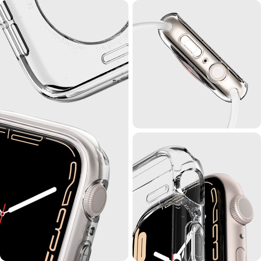 Maska zaštitna SPIGEN za Apple pametni sat prozirna (41mm/40mm) ACS04195-5