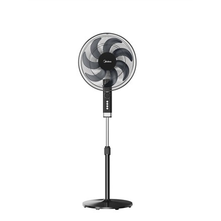 Stojeći ventilator MIDEA MFS402M0BPK (Crni, Promjer 40 cm, 3 brzine, Oscilacija, 50 W)-6