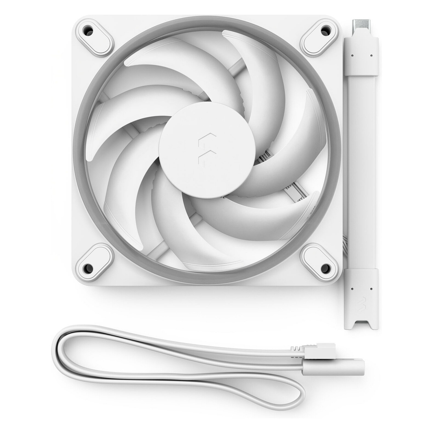 Računalni ventilator Fractal Design Momentum 12 RGB (12 cm, bijeli)-4