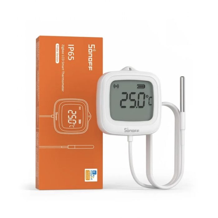 SONOFF ZigBee pametni senzor za temperaturo in vlago SNZB-02LD (različica s sondo)-0