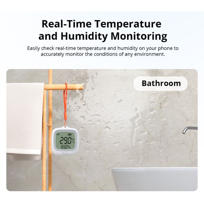 SONOFF ZigBee pametni senzor temperature in vlage SNZB-02WD-7