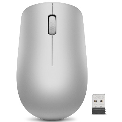 Bežični miš LENOVO 530 (2.4GHz, optički), platinasto siva boja