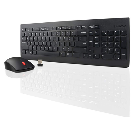 Bežična tipkovnica i miš LENOVO 510 (Crna, 2.4 GHz, Nano USB, Baterije uključene, Engleski)-1