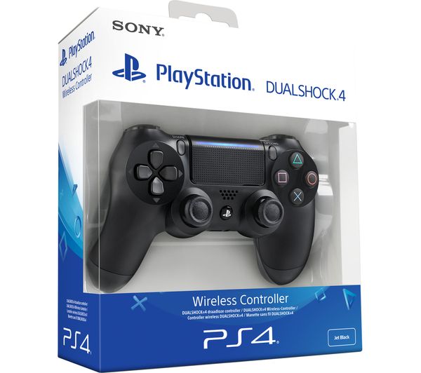 Kontroler SONY PLAYSTATION DualShock 4 V2 Jet Black-2