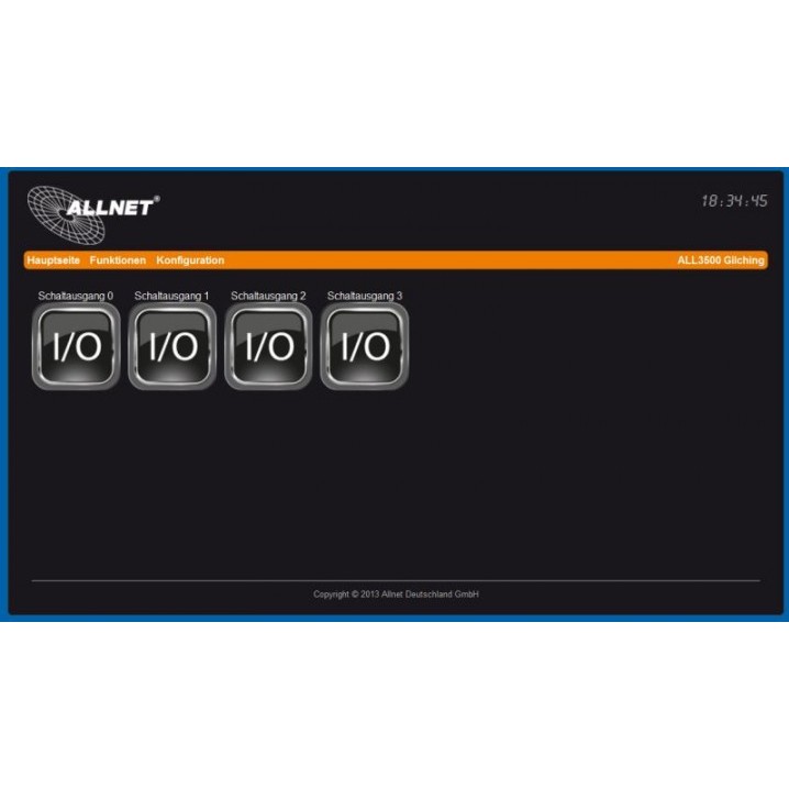 Upravljačka jedinica ALLNET ALL3500 smart home centralna kontrolna jedinica Wired & bežični crna, siva-6