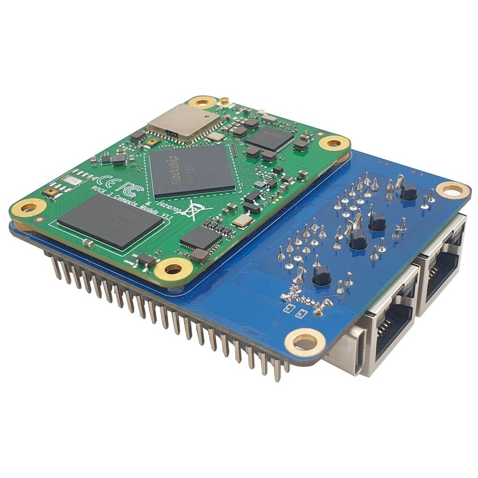 Računalni modul ALLNET Radxa CM3 Model A Rock3 RK3566 8GB RAM /32GB EMMC, Wifi+BT-2