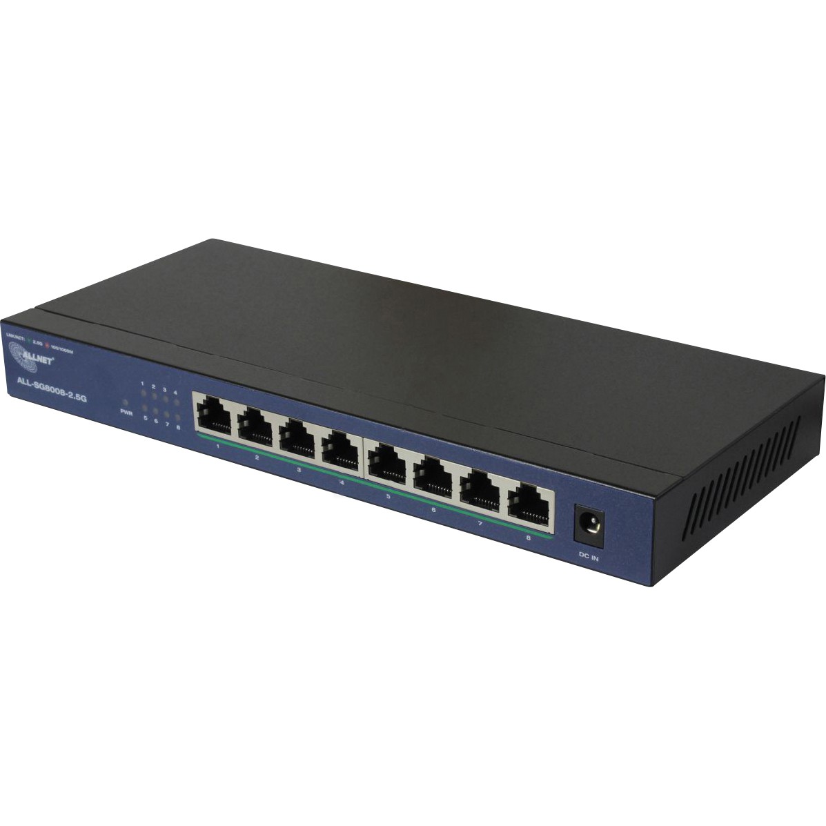 Switch 8P ALLNET ALL-SG8008-2.5G