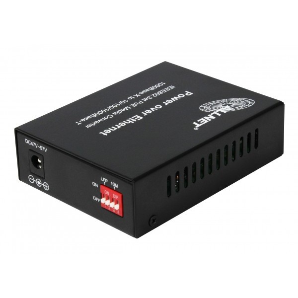 Mrežni konverter ALLNET ALL-MC202P-SFP1-POE 1000 Mbit/s Multi-mode, Single-mode crna boja-1