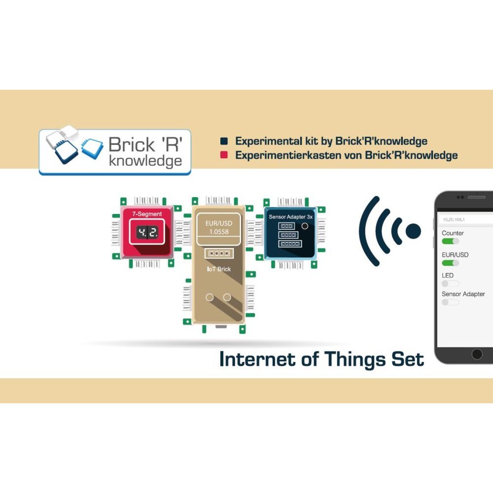Set za Internet stvari ALLNET BrickRknowledge IoT-2