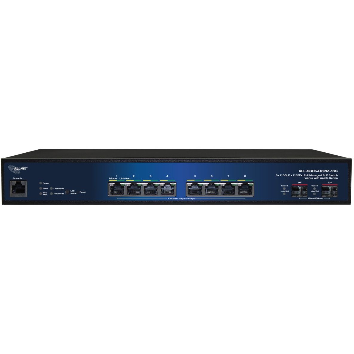 Mrežni switch ALLNET Apollo ALL-SGC5410PM-10G POE M-0