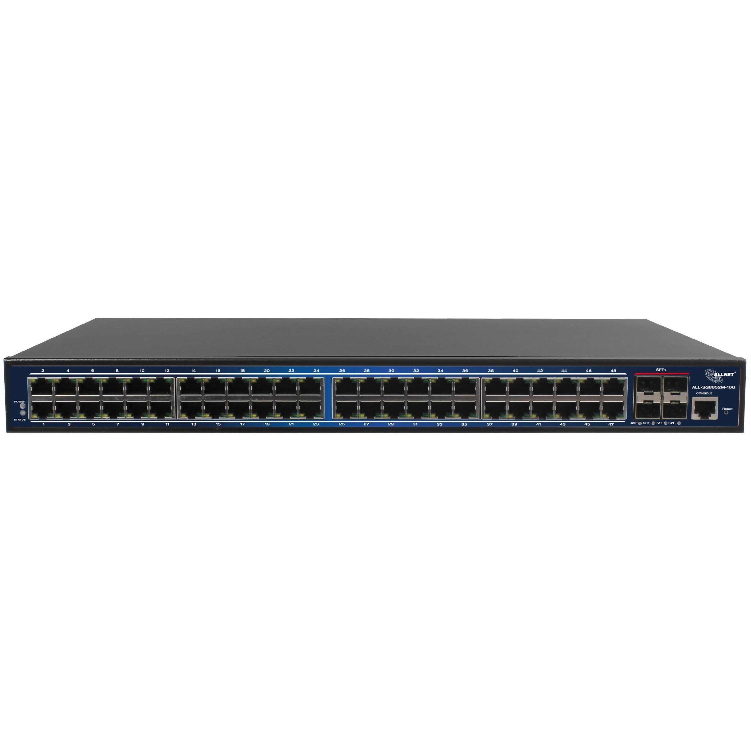 Mrežni switch ALLNET ALL-SG8652MJ-10G M (48 portova, 10G, metalno kućište)-2