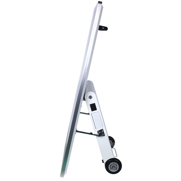 Standdisplay ALLNET 43 Zoll Outdoor Kundenstopper s baterijom bez dodira, 1500 Nits, crna boja-3
