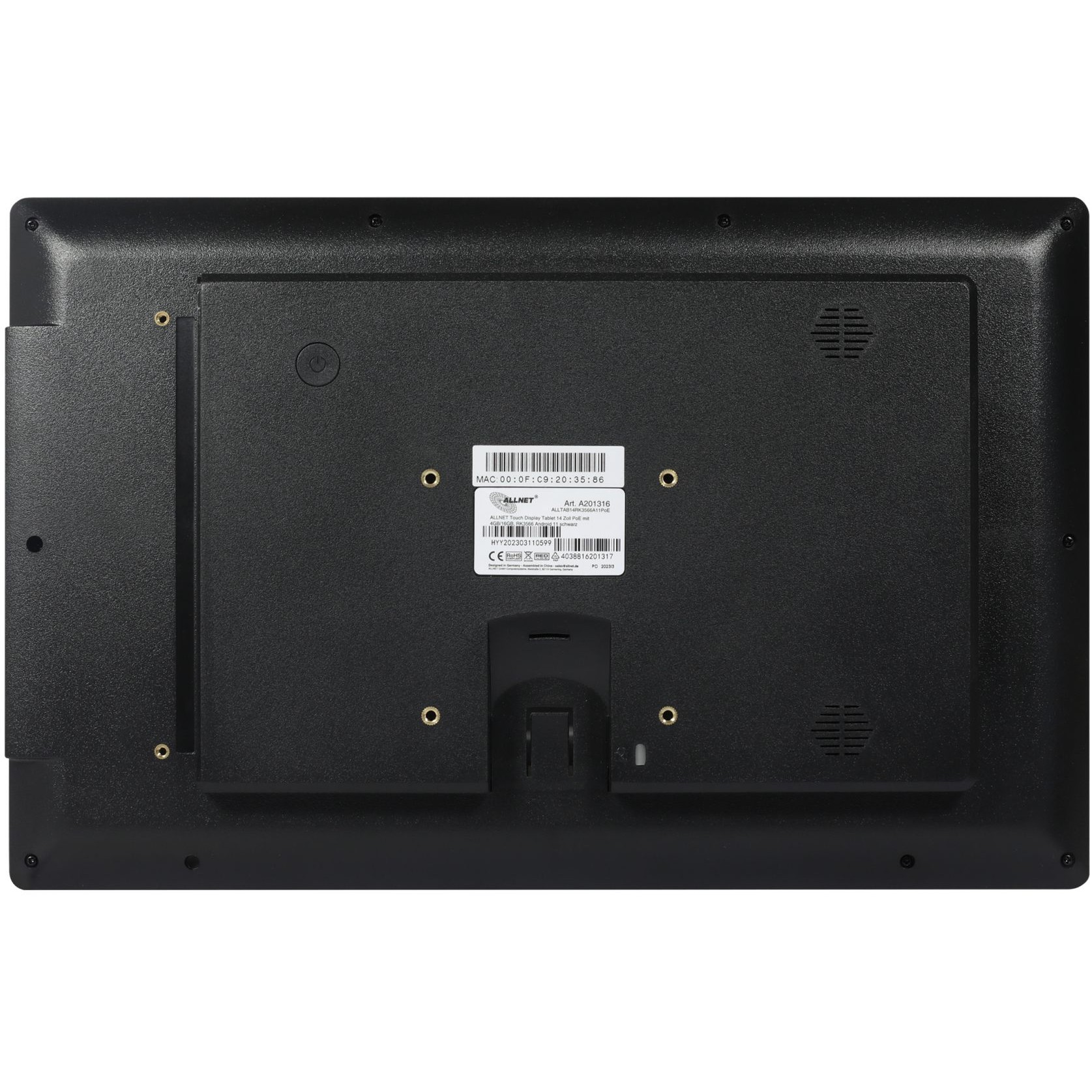 Tablet ALLNET Touch Display 14 Zoll Po-1