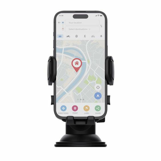 Držač za mobitel TRUST, 24984, runo, za vjetrobran, crni (5 godina jamstva)-6