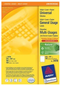 Avery Multi-Function Labels White-0