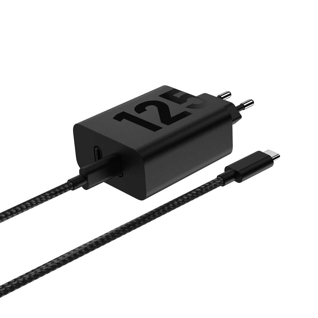 Motorola TurboPower 125W Duo Charger Universal Black AC Fast charging Indoor-0
