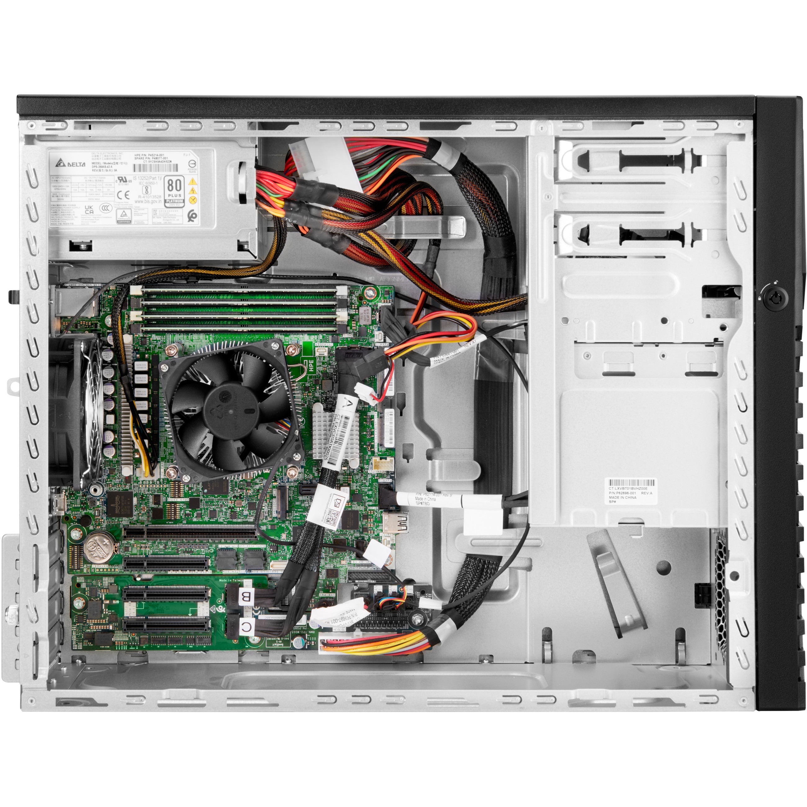 Server HPE PROLIANT ML30 Gen11 (E-2434 3.4GHz, 4c, 32GB-U, 4LFF, 2x960GB SSD, 800W RPS)-3