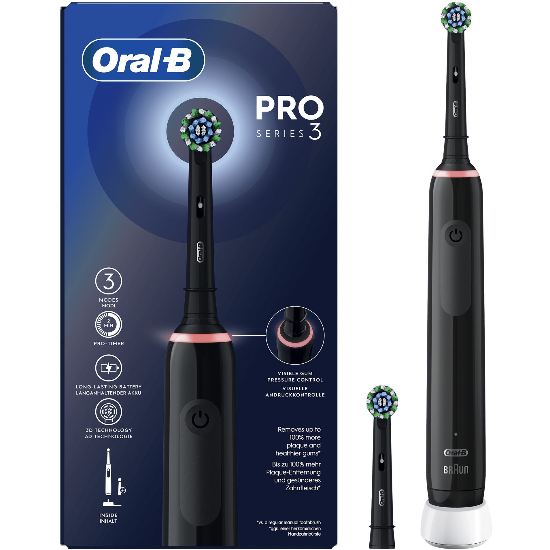 Szczoteczka Oral-B Pro 3 3000 Cross Act