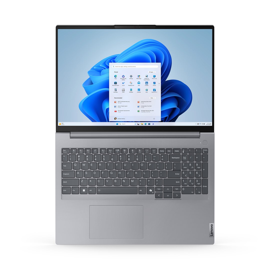Laptop LENOVO ThinkBook 16 G7 ARP (16" WUXGA, AMD Ryzen™ 7 7735HS, 16 GB DDR5-SDRAM, 1 TB SSD, Wi-Fi 6E, Windows 11 Pro) – internacionalna non HR tipkovnica-11