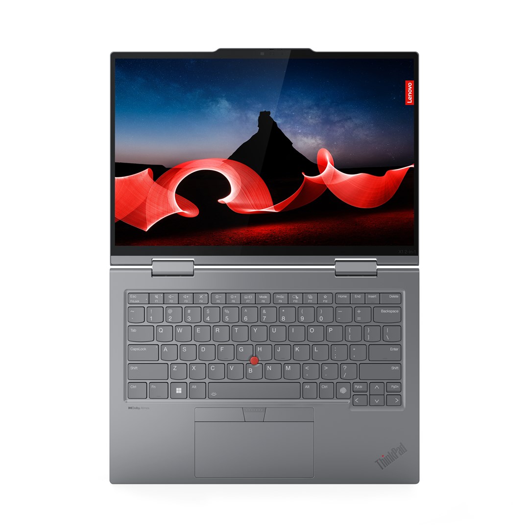 Laptop LENOVO ThinkPad X1 2-in-1 Gen 9 (14" Touchscreen WUXGA, Intel Core Ultra 7 155U, 16 GB LPDDR5x-SDRAM, 1 TB SSD, Wi-Fi 6E) – internacionalna non HR tipkovnica-6