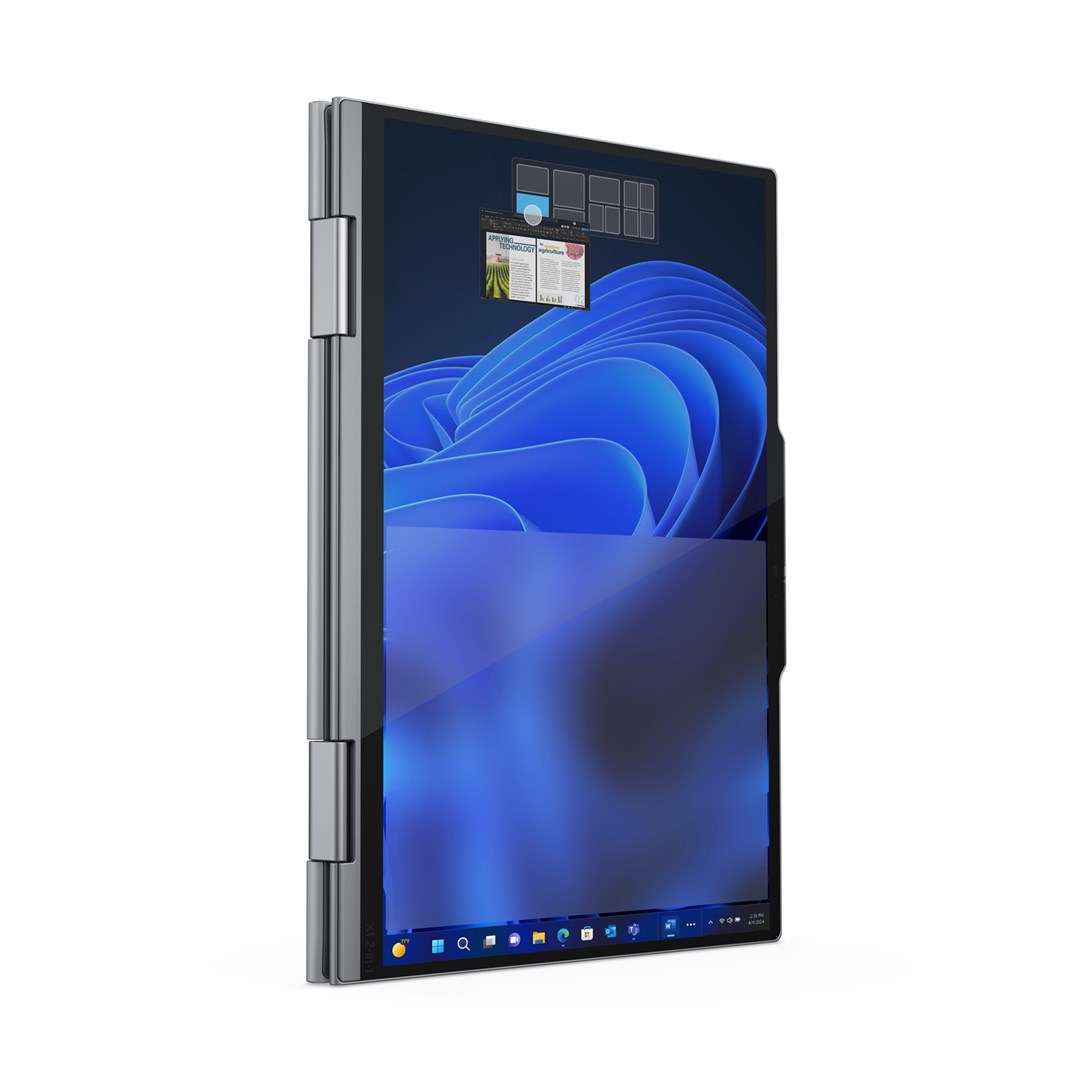 Laptop LENOVO ThinkPad X1 2-in-1 Gen 9 (14" Touchscreen WUXGA, Intel Core Ultra 7 155U, 16 GB LPDDR5x-SDRAM, 1 TB SSD, Wi-Fi 6E) – internacionalna non HR tipkovnica-4