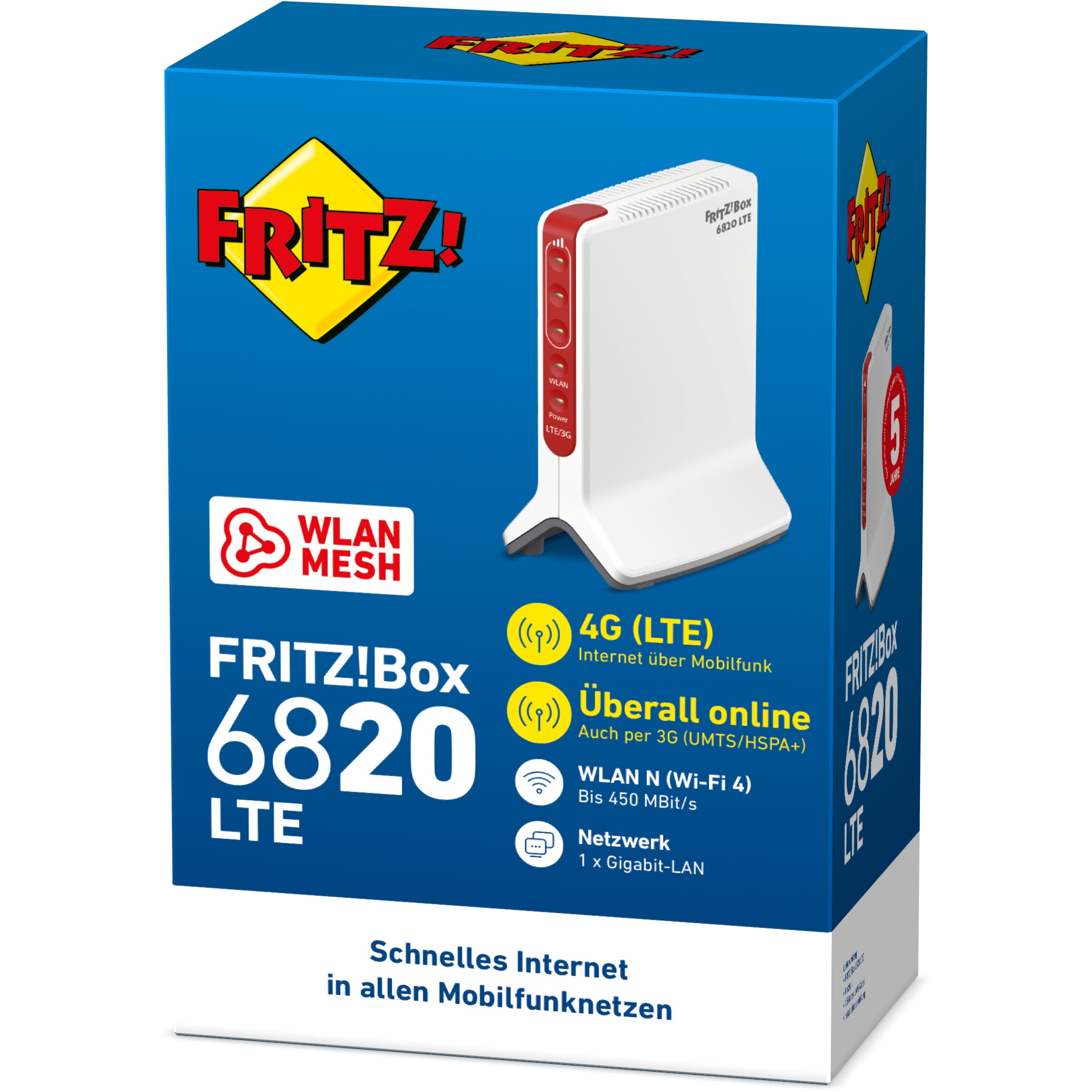 Router AVM FRITZ!Box 6820 LTE (wireless, Gigabit Ethernet, single-band, 4G, 2.4 GHz, bijela)-3