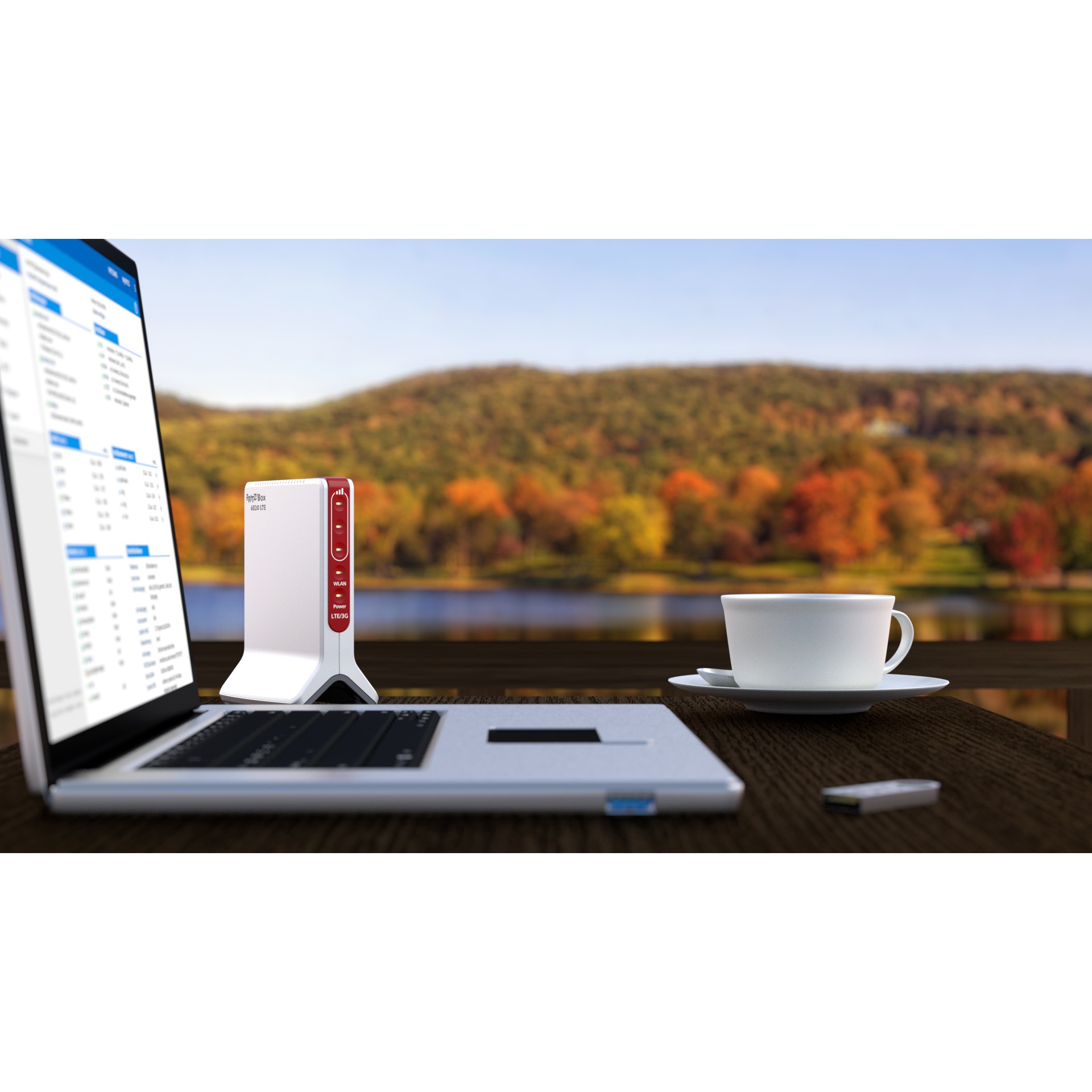 Router AVM FRITZ!Box 6820 LTE (wireless, Gigabit Ethernet, single-band, 4G, 2.4 GHz, bijela)-4