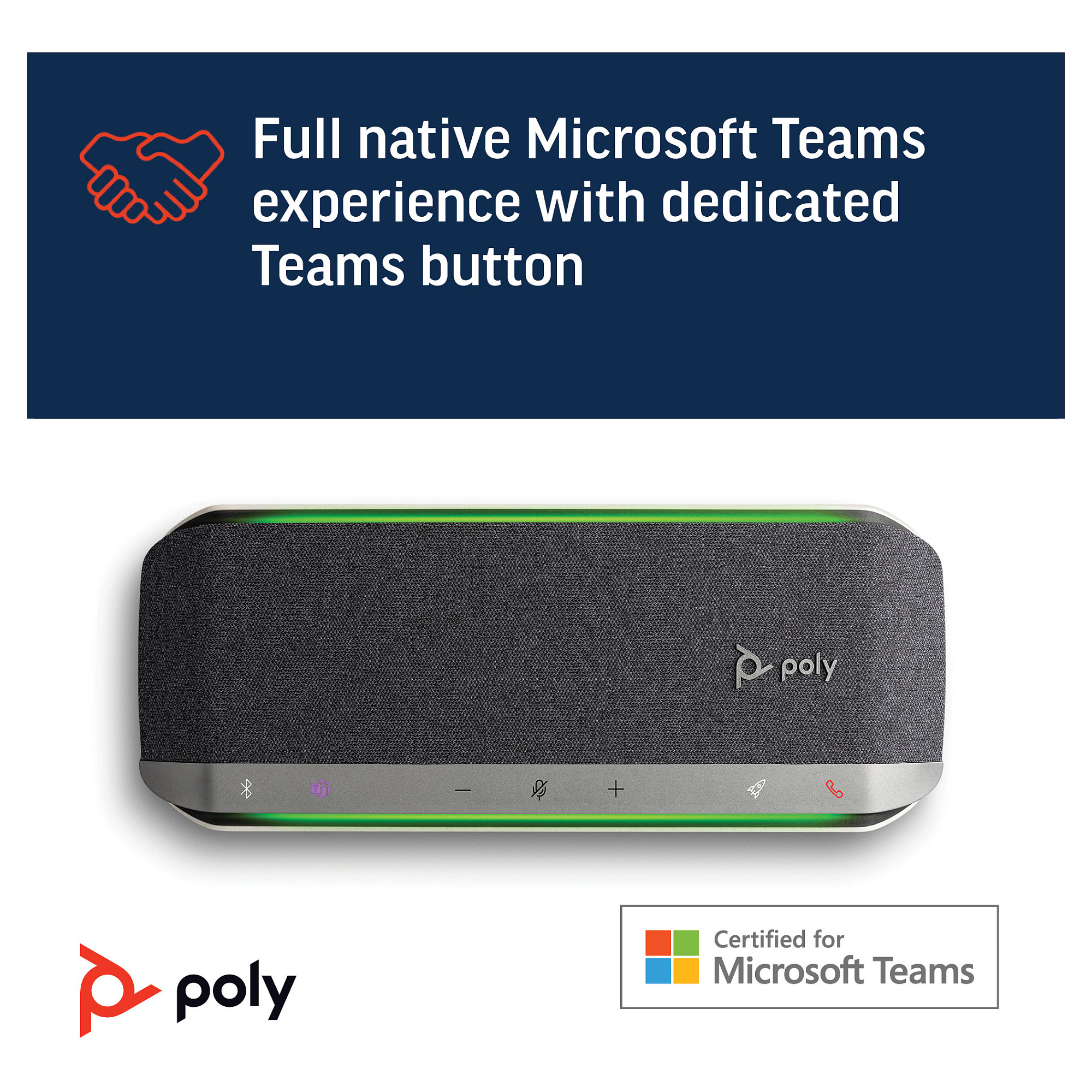 Zvučnik HP POLY Sync 40 Microsoft Teams Certified Speakerphone-4