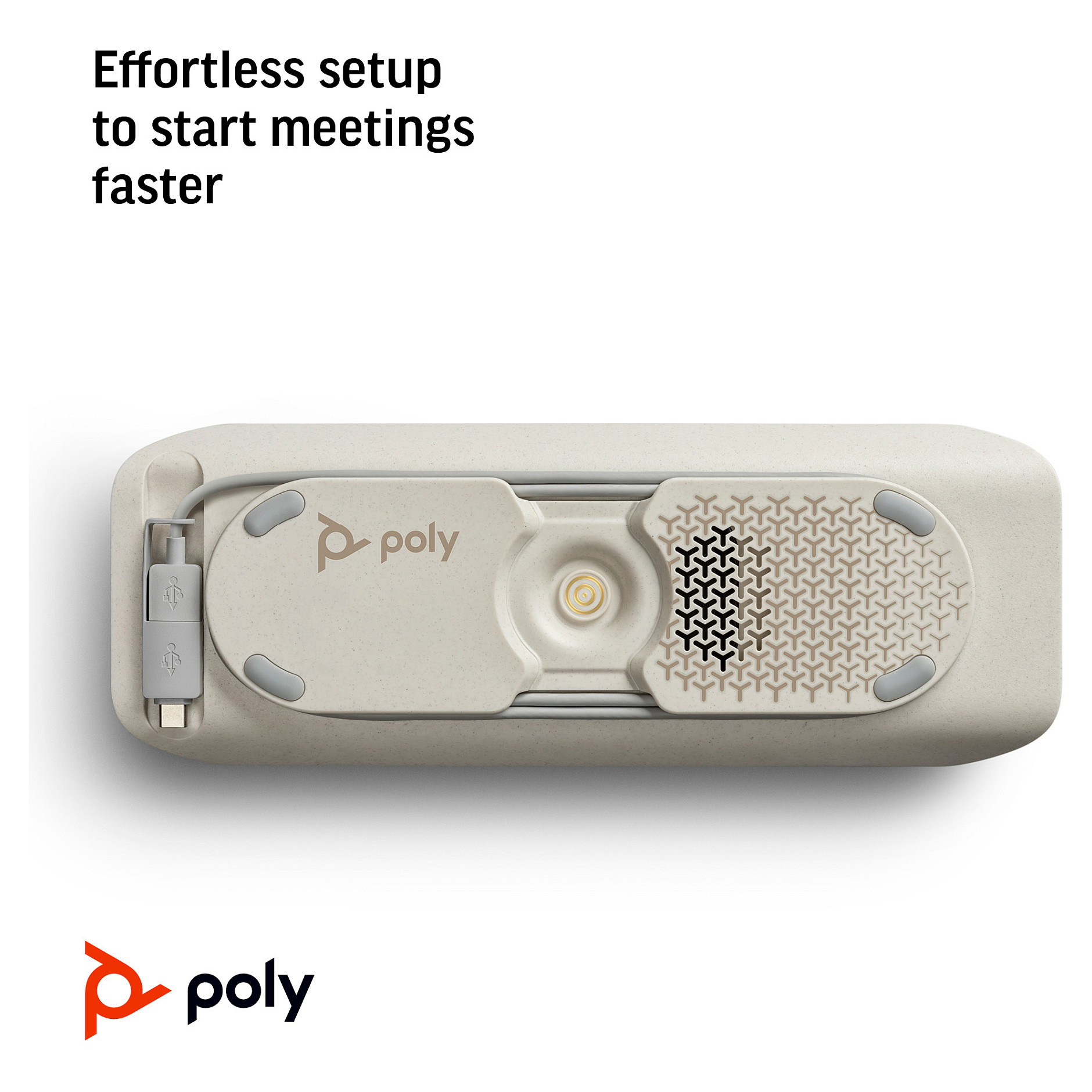 Zvučnik HP POLY Sync 40 Microsoft Teams Certified Speakerphone-9