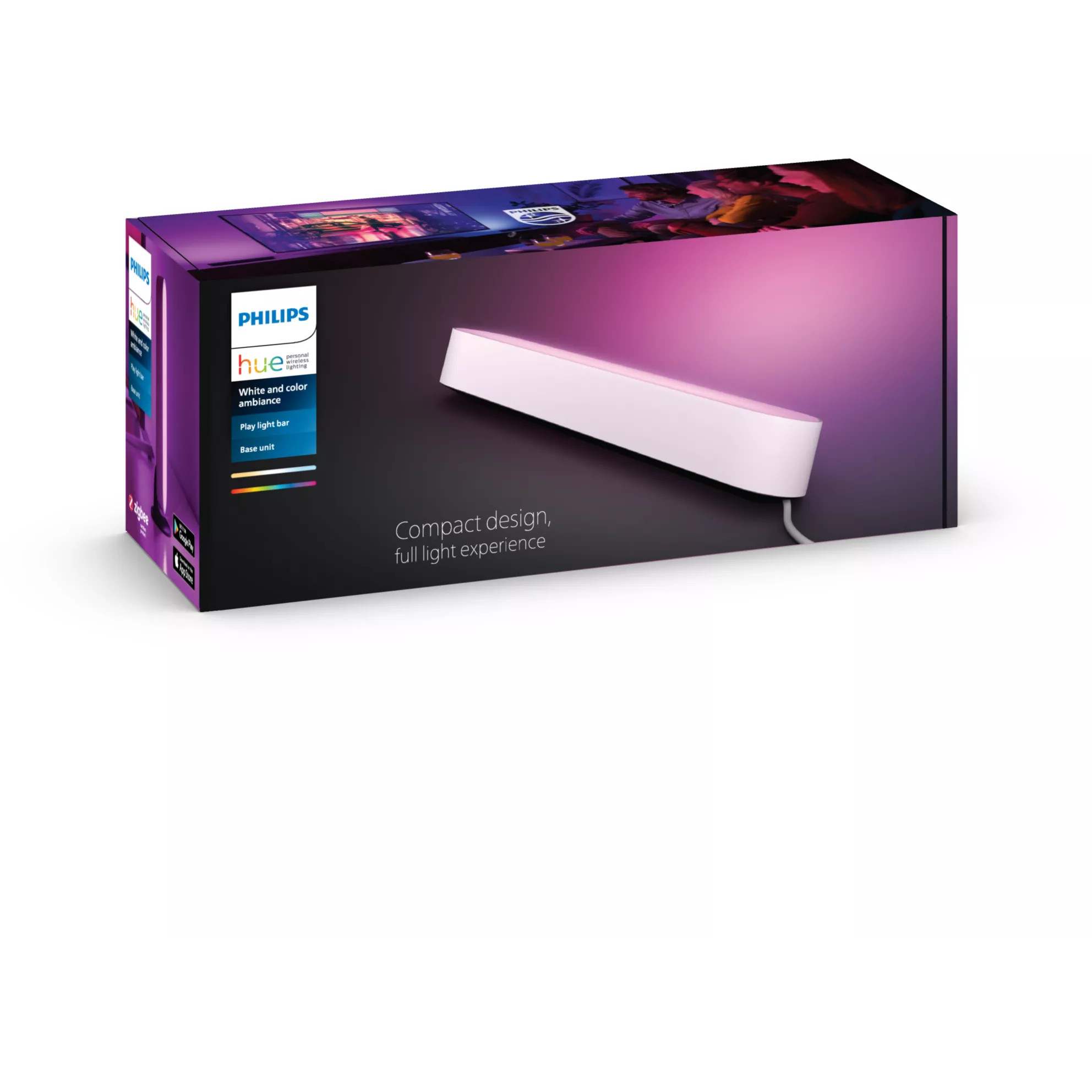 LED svjetlo → PHILIPS → Hue White and colour ambience Play light bar single pack-8