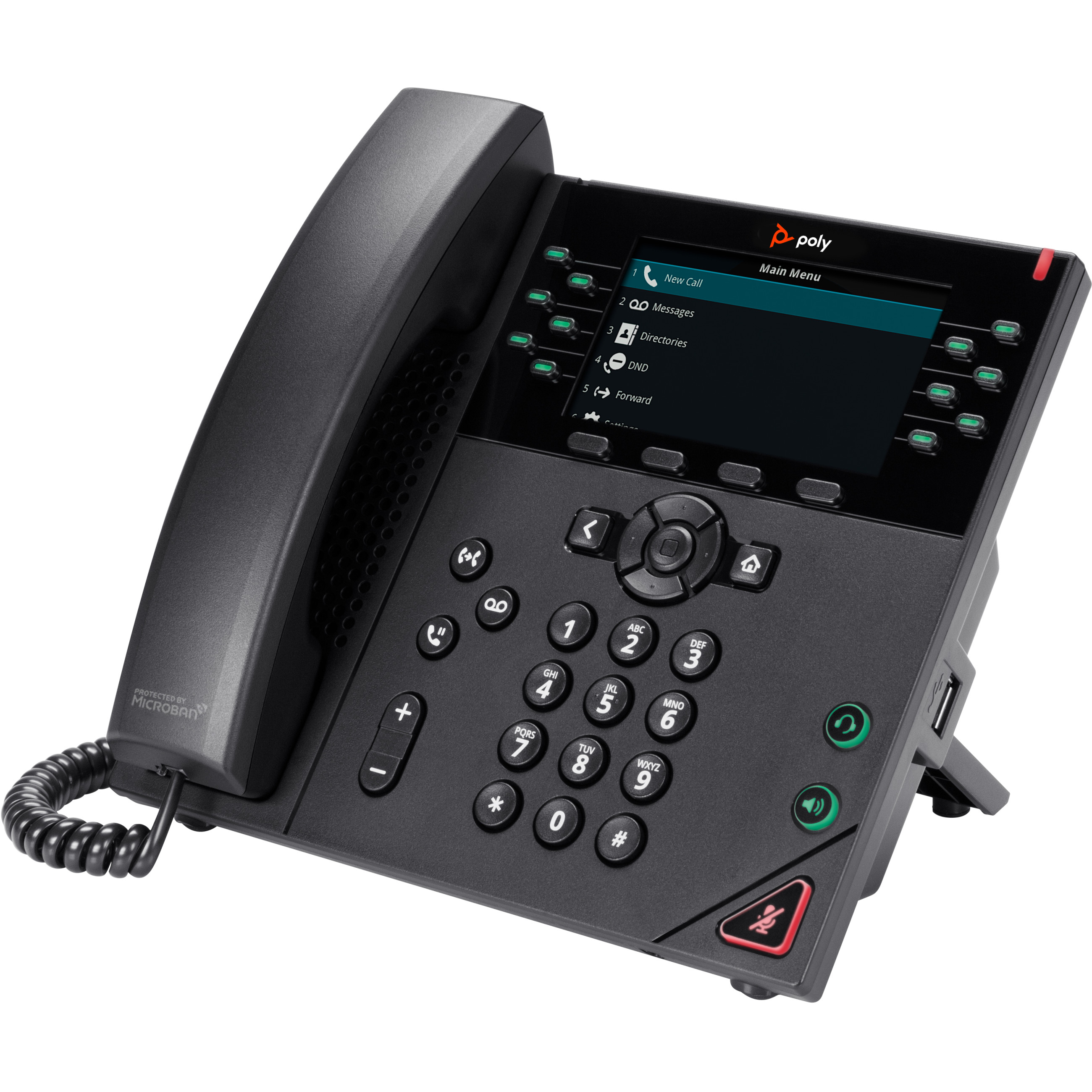 IP Telefon HP POLY VVX 450 12-Line PoE-2