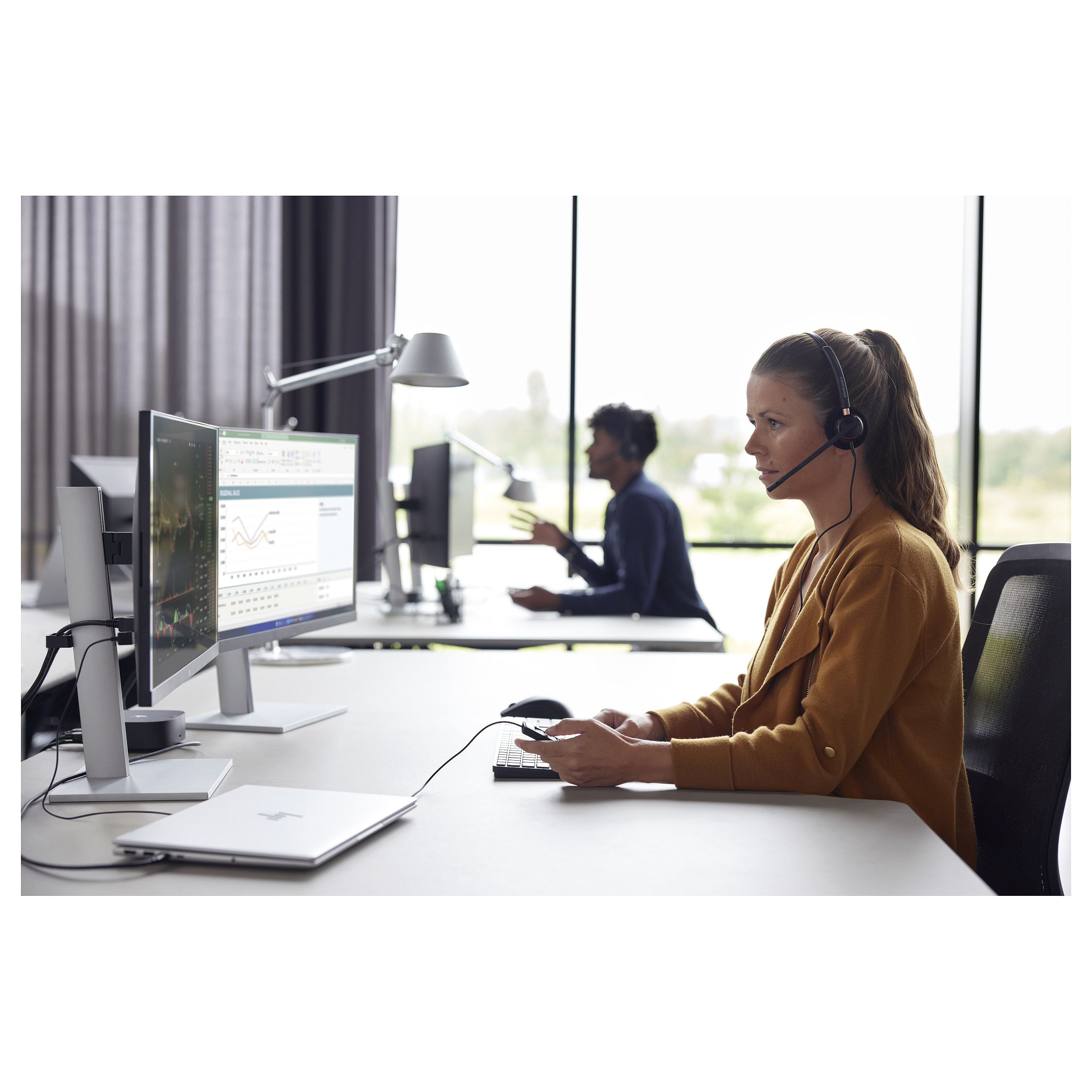 Slušalice HP POLY EncorePro 525 USB-A Stereo Headset-1