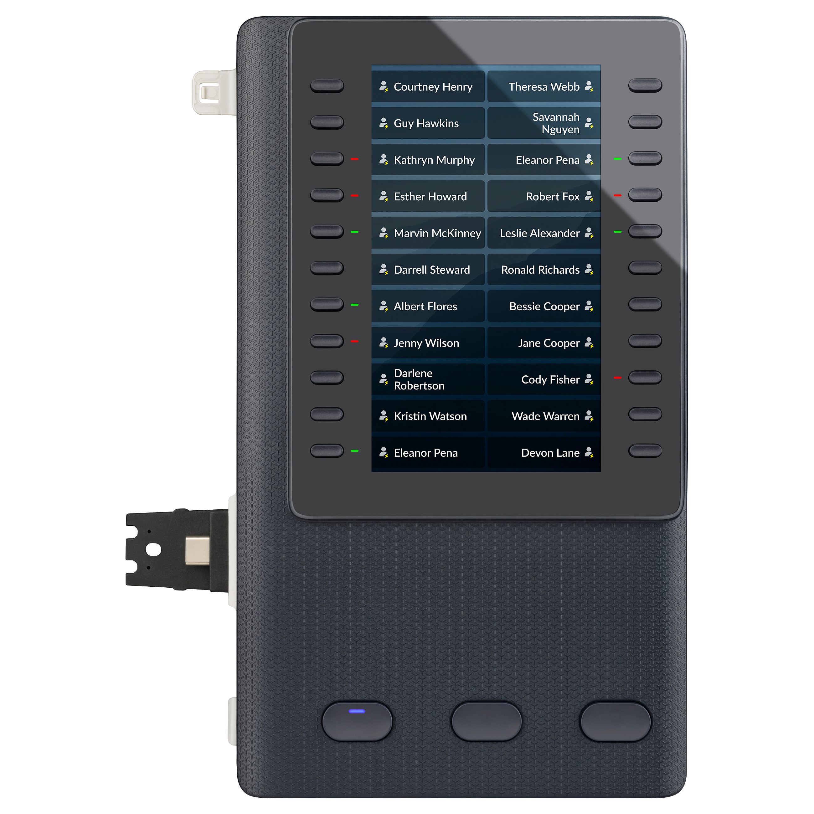 Ekspanzijski modul HP POLY Edge E (5" LCD, 66 tipki, za Edge E400/E500 seriju)