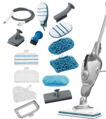 Parni čistač BLACK+DECKER FSMH1621 2u1 sa SteaMitt rukavicom-1