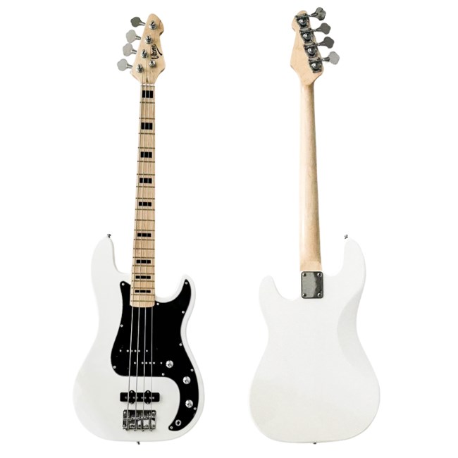 Električna bas gitara V-TONE PJB46 4/4 bijela boja-0