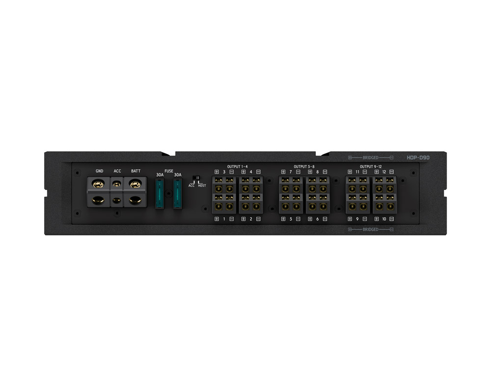 Auto pojačalo sa DSP ALPINE Status HDP-D90 (12-kanalno, 8x 50 W + 4x 80 W)-4