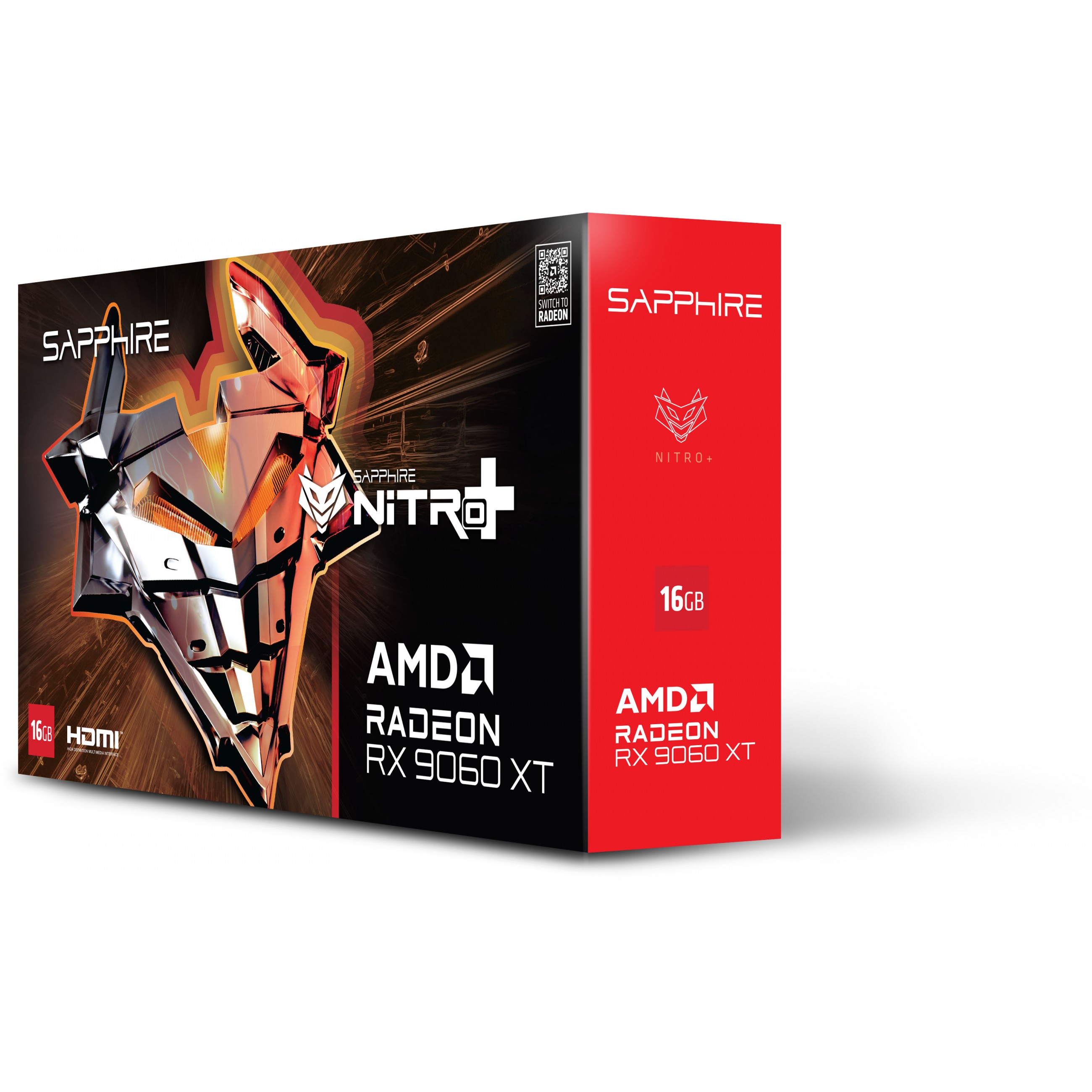 Grafička kartica SAPPHIRE Nitro+ RX 9060XT Gaming OC, 16GB GDDR6-7